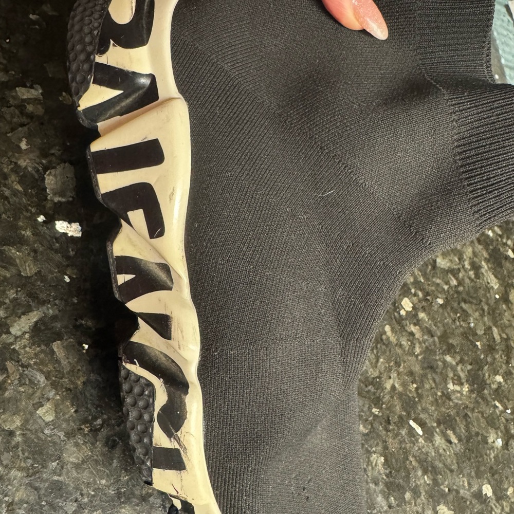 Black Sock Sneakers inspired